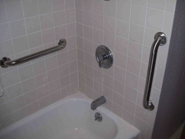 Grab bar installation